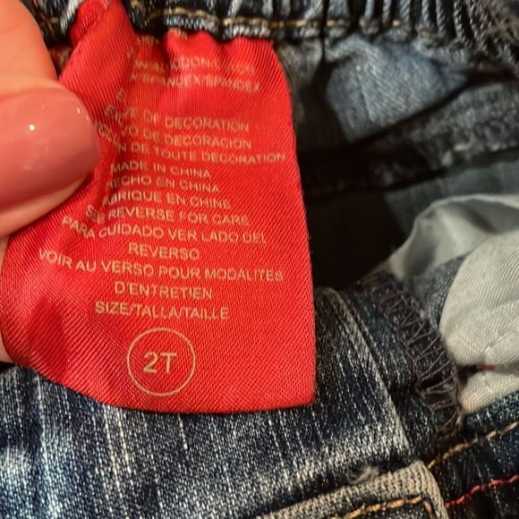 Us Polo Assn 2 T Girls Shorts Good Condition - Picture 3 of 3